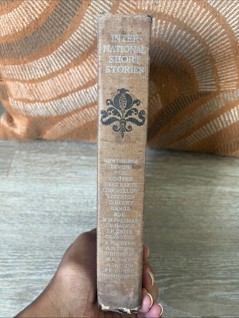 Vintage 'International Short Stories' Hardcover Book by P.F. Collier & Son 1910